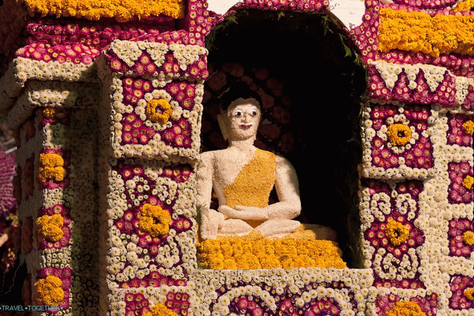 Cvijet Buddha, Chiang Mai Festival cvijeća