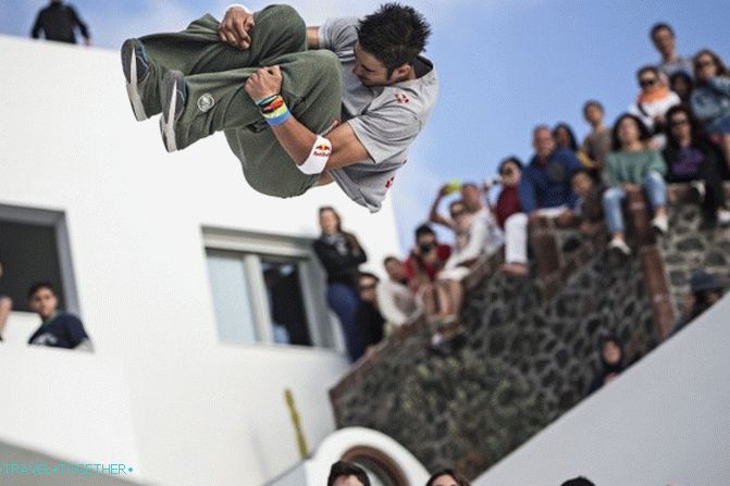 Santorini Parkour Festival 2014