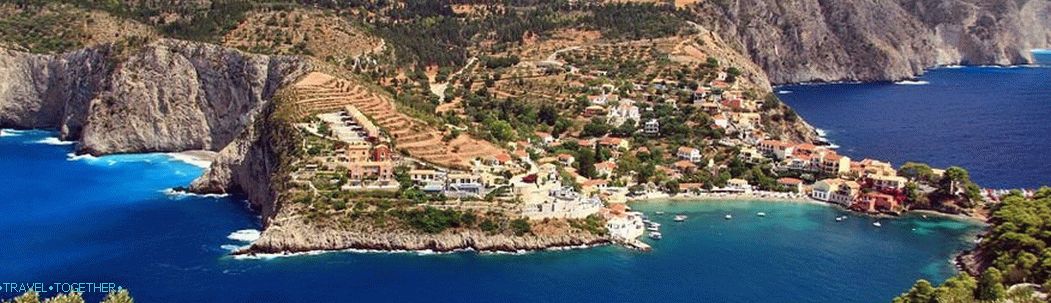 Fiscardo - odmaralište na otoku Kefaloniji