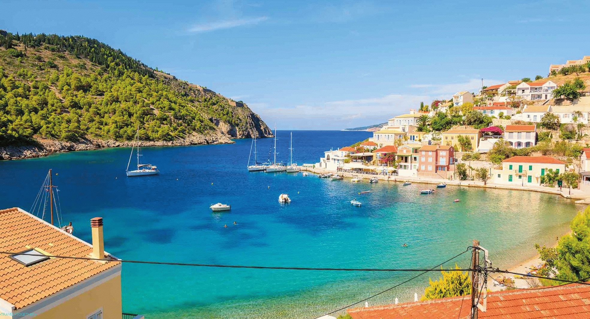 Fiscardo - odmaralište na otoku Kefaloniji