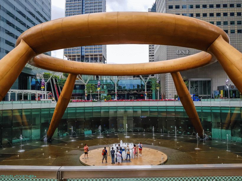 Fontana bogatstva u Singapuru - vidjeti i obogatiti se