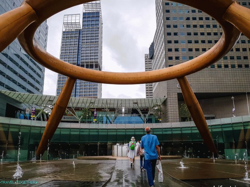 Fontana bogatstva u Singapuru - vidjeti i obogatiti se