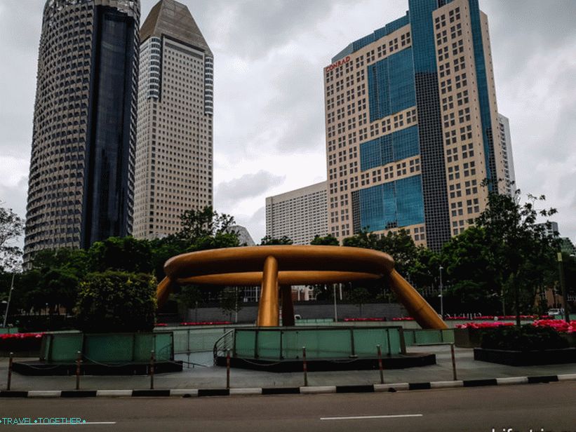 Fontana bogatstva u Singapuru - vidjeti i obogatiti se
