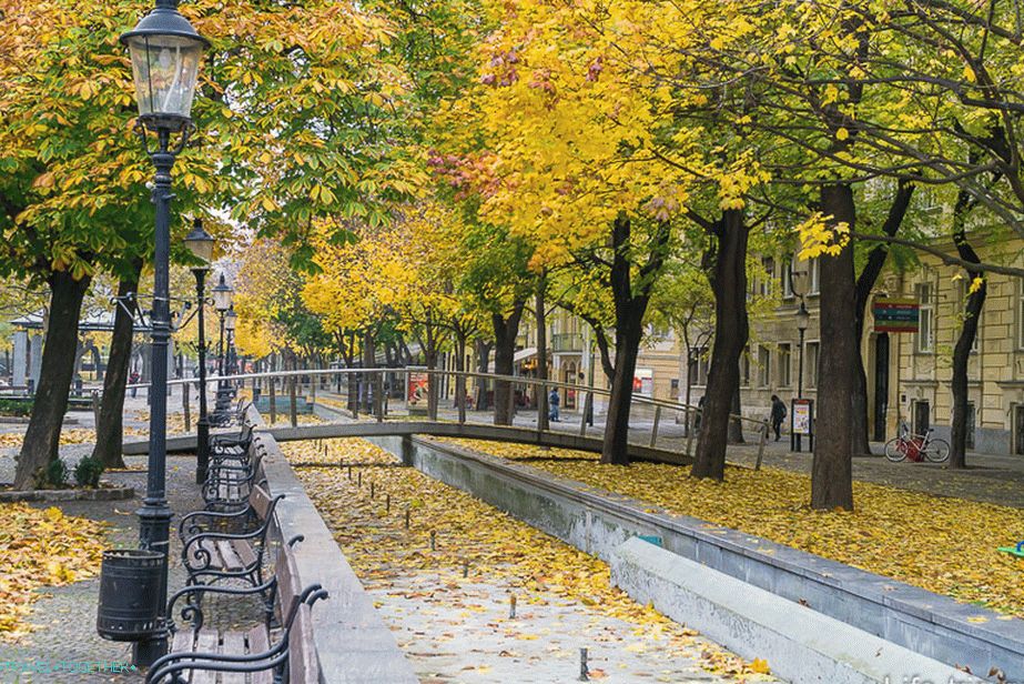 Jesenske ulice u starom gradu Bratislavi