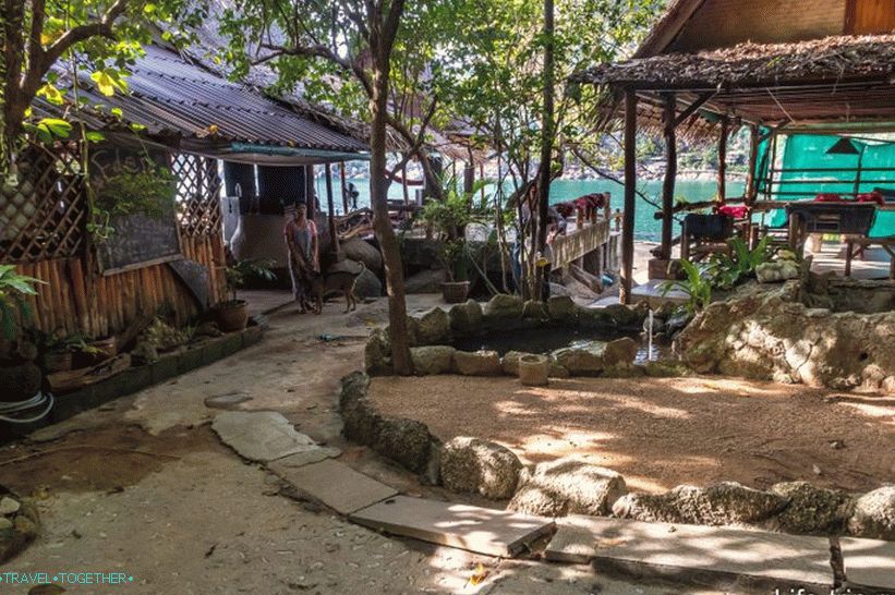 Eden bar, bar Eden na plaži Haad Yuan