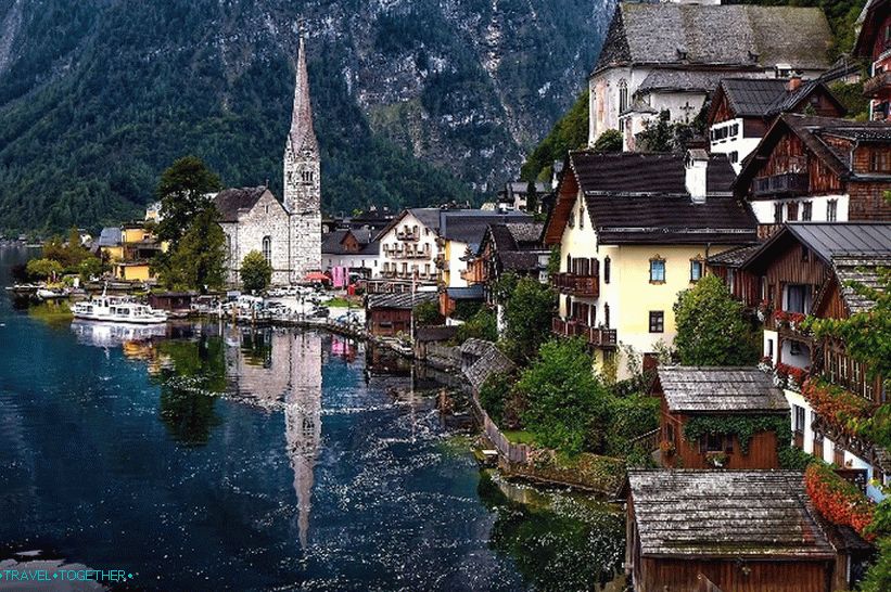 Pogled na Hallstatt s promatračke palube