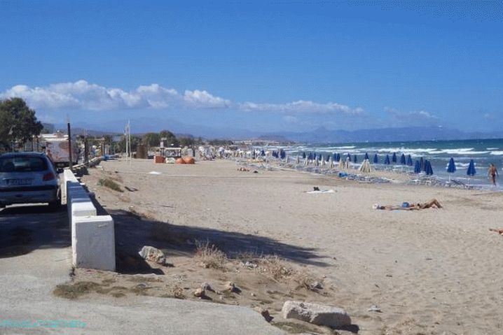 Kreta, plaža Anissaras