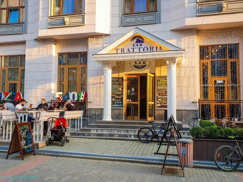 Restoran Trattoria 540 u Gorkom gradu