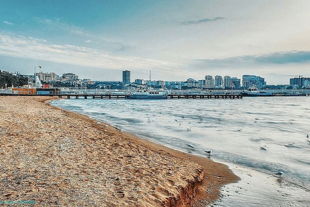 Plaža u Gelendzhiku. Fotografija - @lovegelen