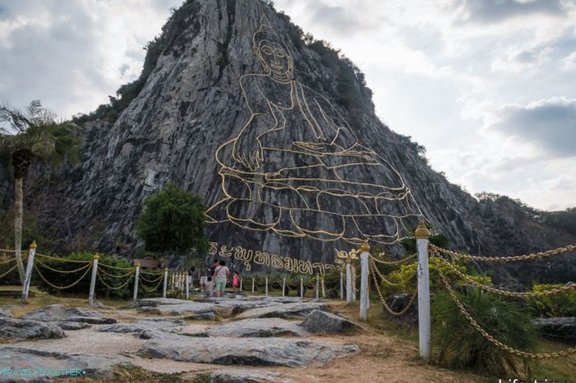 Planina Zlatni Buda u Pattayi nije hram, nego slika