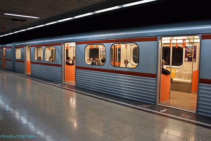 Metro u Ankari. Turska.