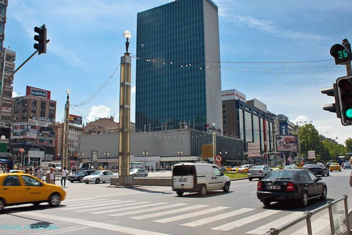 Moderno središte Ankare.