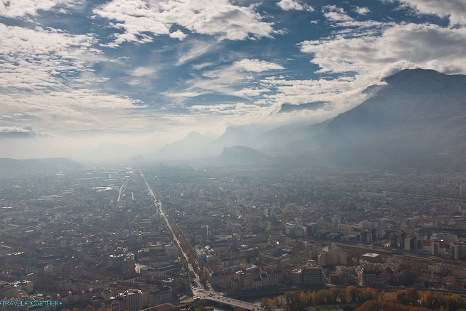 Grenoble s visine Bastille
