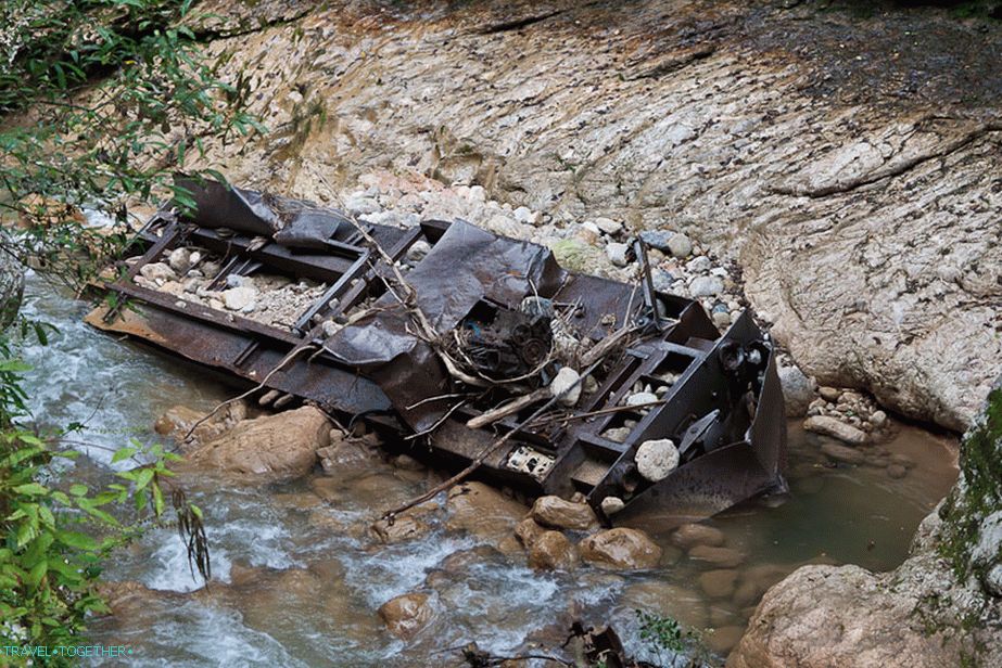 Lokomotiva je pala u Kurjipsu 2002. godine tijekom poplave