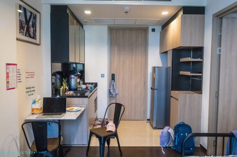 Lijep apartman u Bangkoku s bazenom + besplatni prijevoz