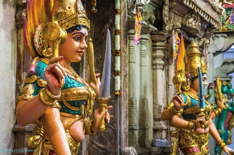 Hram Sri Veeramakaliamman u Singapuru - u maloj četvrti Indije