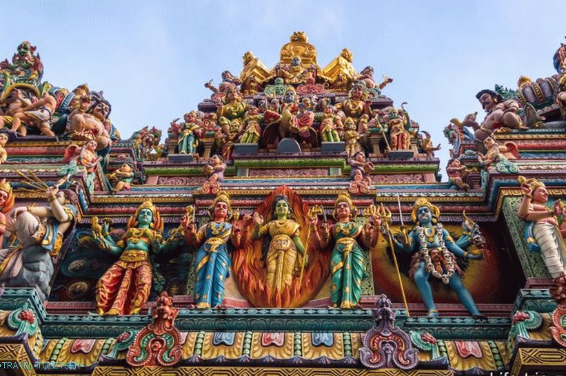 Hram Sri Veeramakaliamman u Singapuru - u maloj četvrti Indije