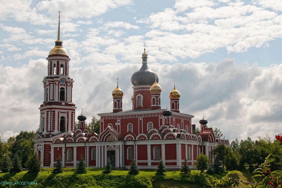 Omiljeno pješačko mjesto Dostojevskog je nasip za poliste u Staraya Russi