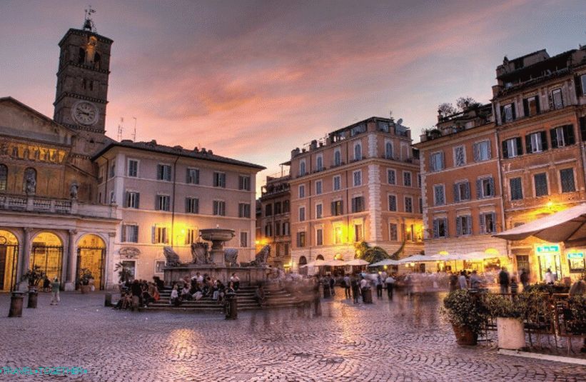 Trastevere - šarmantno područje u Rimu