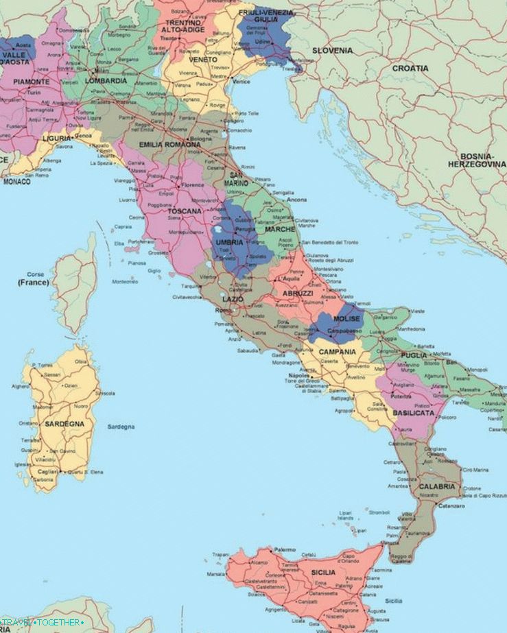 Administrativna podjela Italije