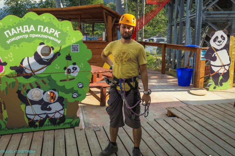 Panda Park ili Yeti Park u Rosa Khutoru