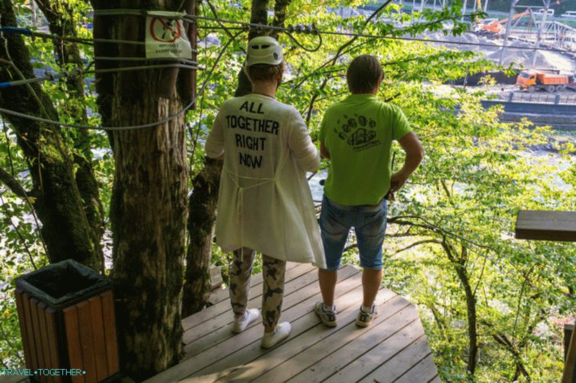 Park Yeti ili Panda Park - uspinjemo se i letimo u Rosa Khutoru
