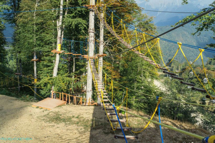 Park Yeti ili Panda Park - uspinjemo se i letimo u Rosa Khutoru