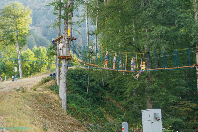 Park Yeti ili Panda Park - uspinjemo se i letimo u Rosa Khutoru