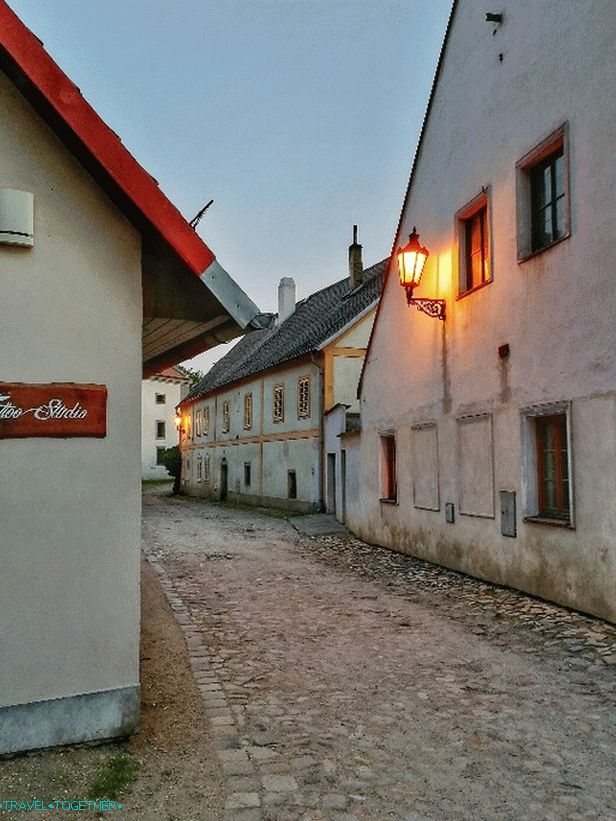Ulice Jindrichuv Hradec