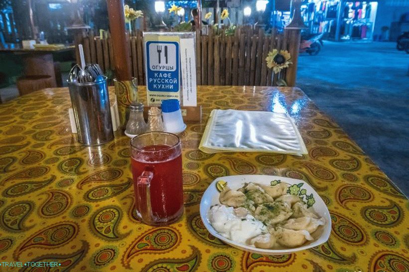Cafe Krastavci - najbolja ruska kuhinja na Samuiju