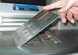 Skimmer na bankomatima