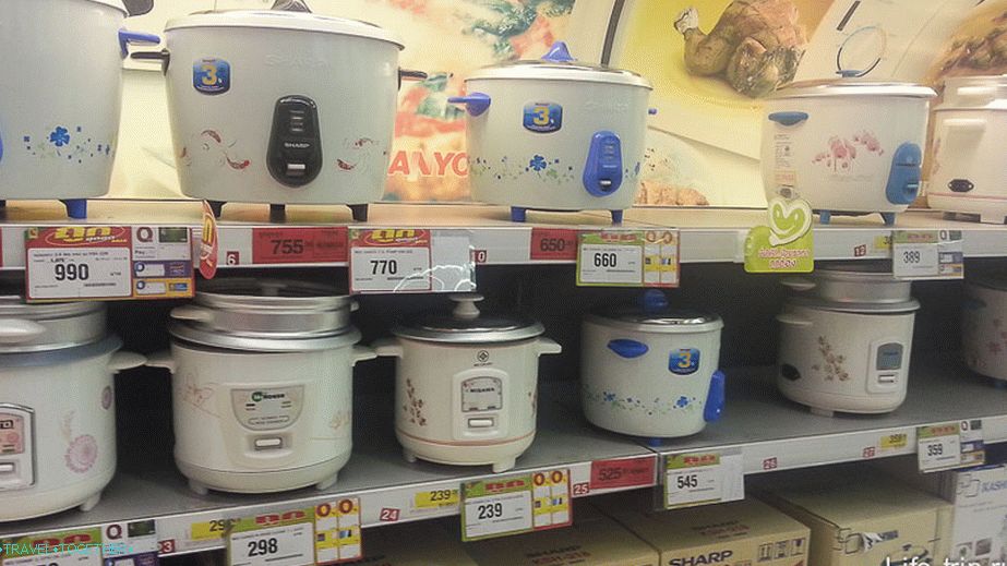 Rice kuhala odabrati od 300 rubalja