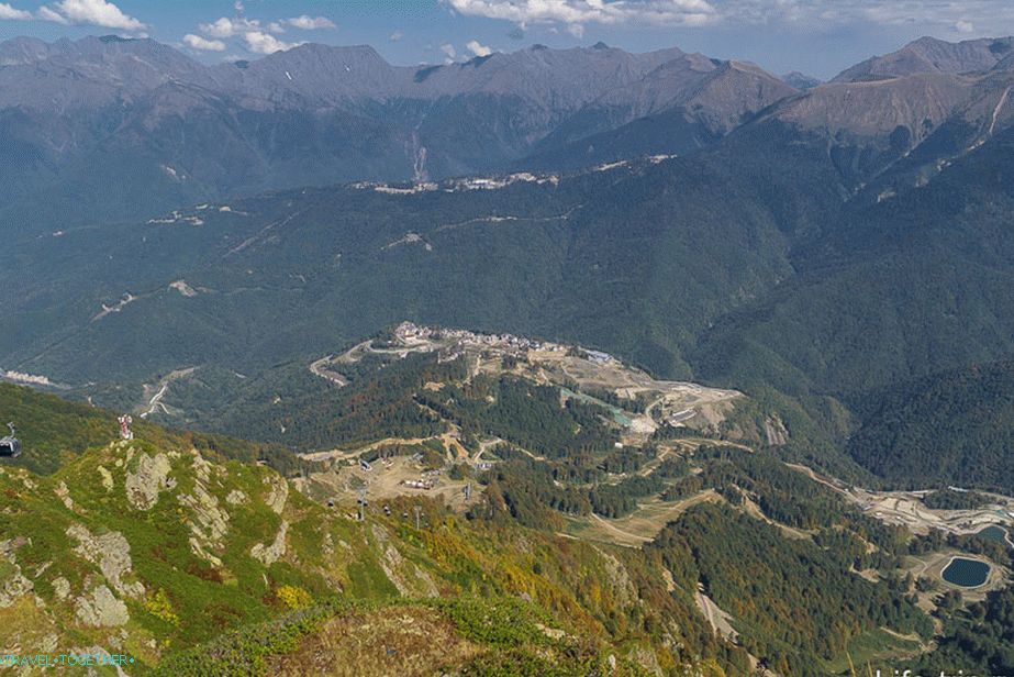 Pogled iz vrhunca ruže