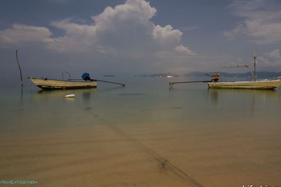 Noću na Samui je tiho i mirno