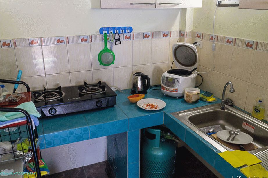 Plinski štednjak i kuhalo za vodu. Multicooker donesen iz Rusije