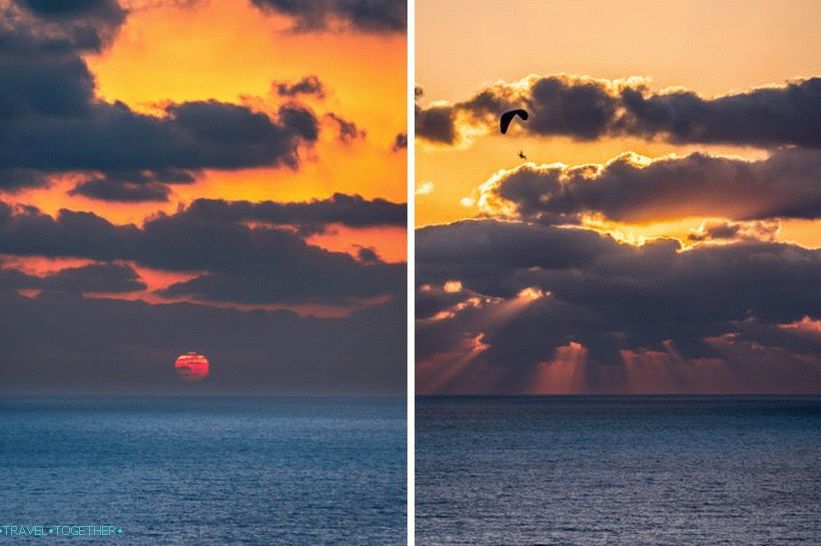 Svaki dan ista stvar, zalazak sunca iz mog stana