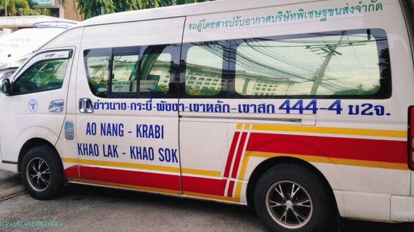 Autobus za Khao Lak