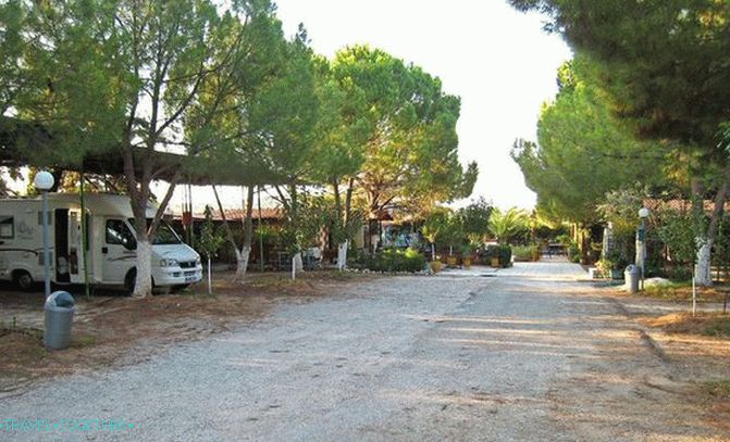 Kampiranje na grčkom