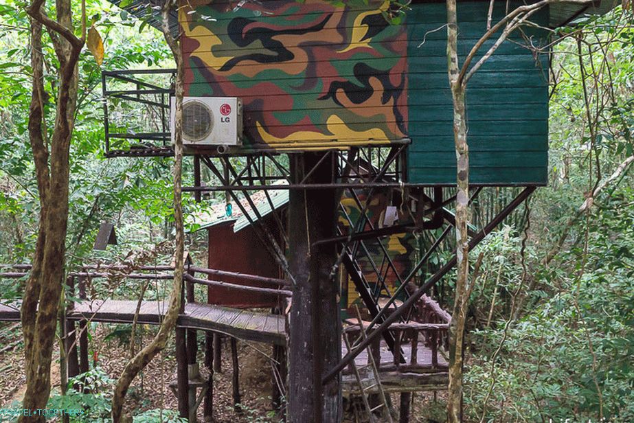 Pogled s terase mog bungalova