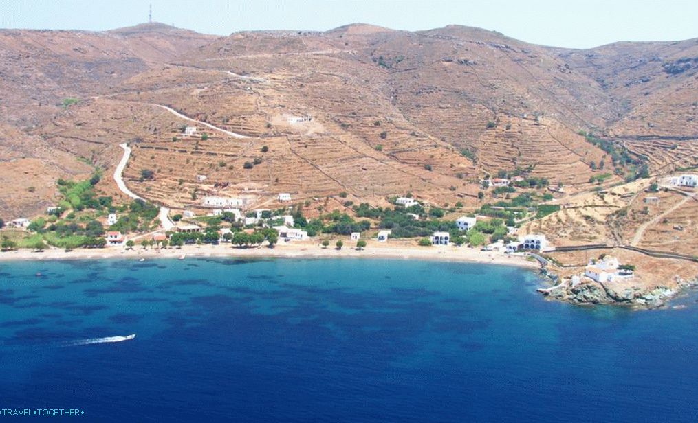 Kythnos: plaže i znamenitosti otoka Cycladic