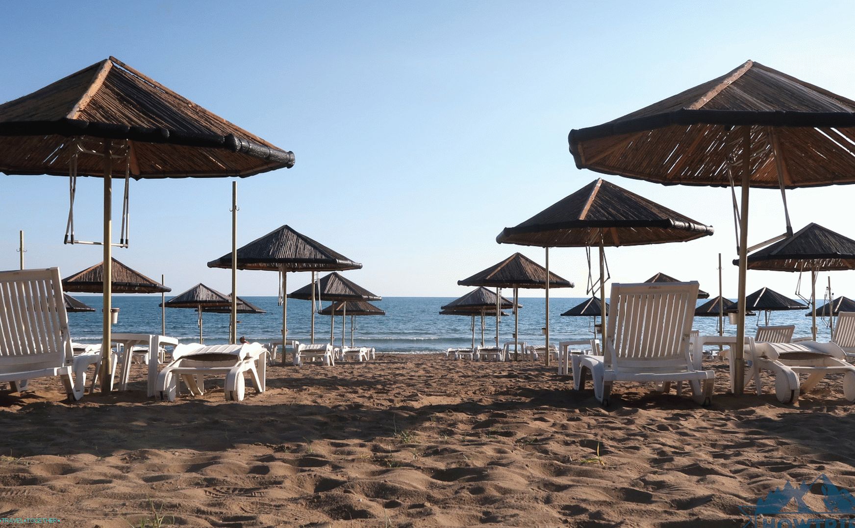 Pješčana plaža u Turskoj (strana)