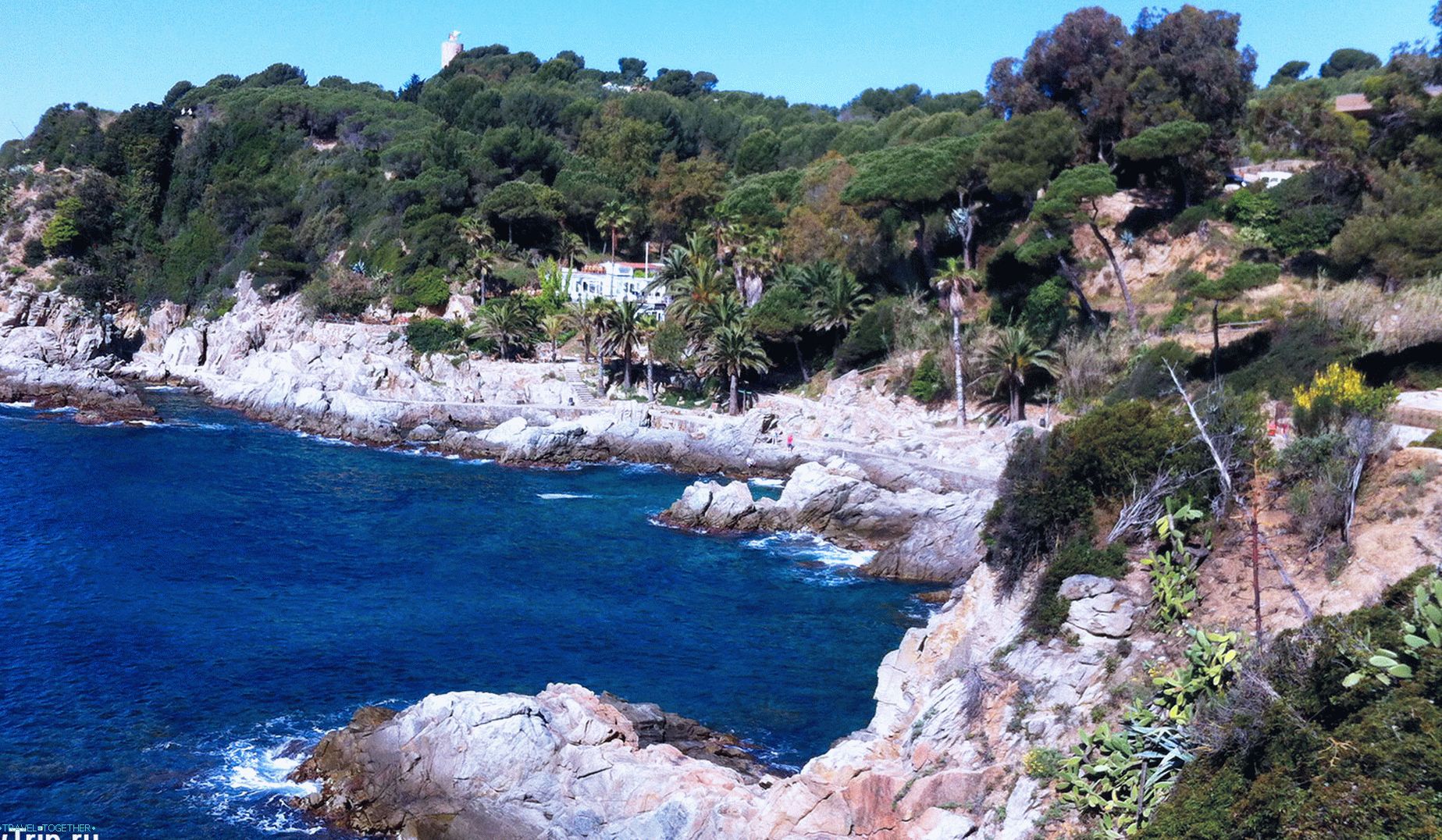 Stjenovita Costa Brava, u blizini Lloret de Mar