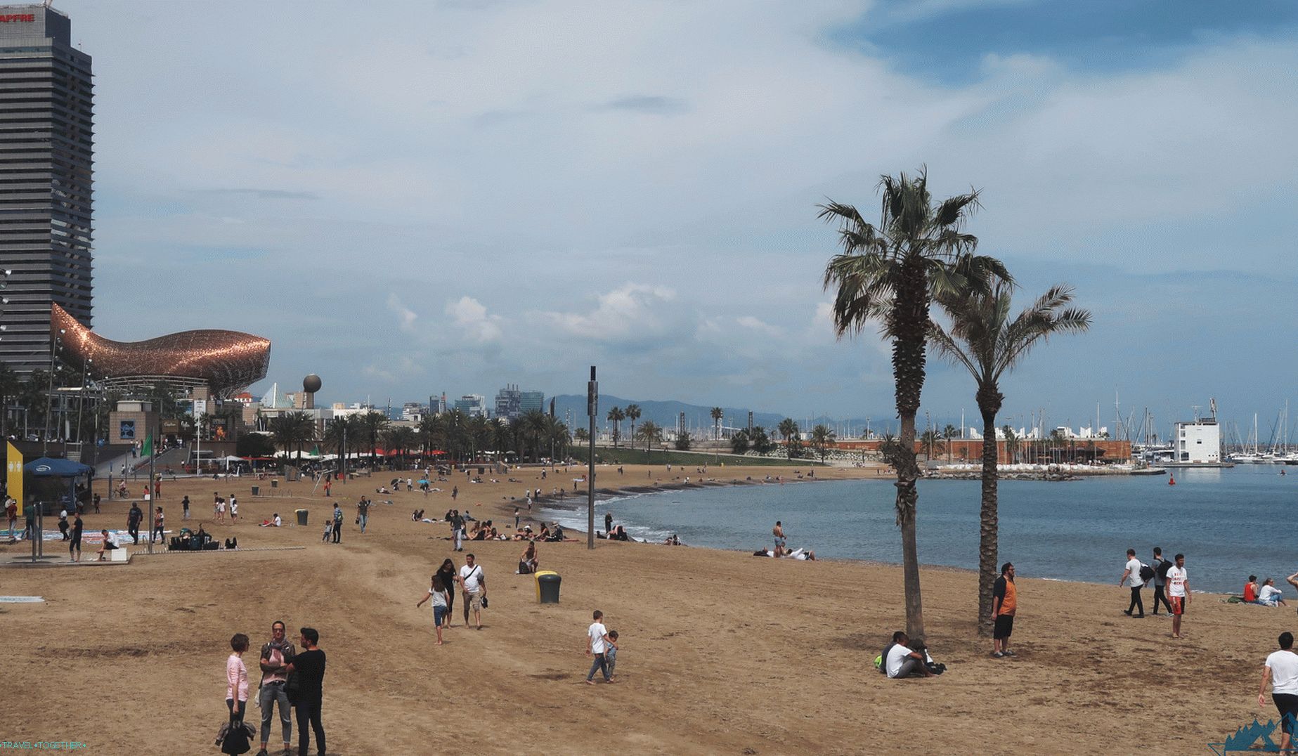 Barcelona,   plaža