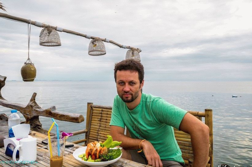 Salata od škampa - kozice od škampa