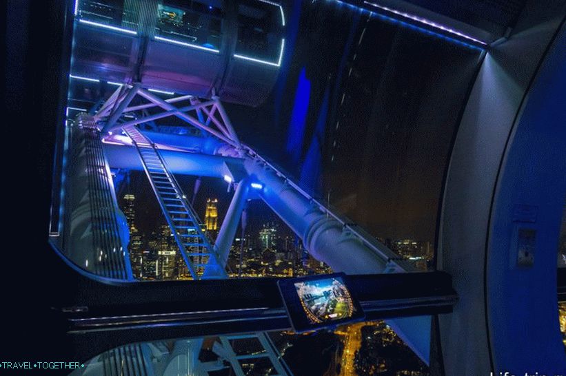 Ferris wheel u Singapuru - 30 minuta iznad grada