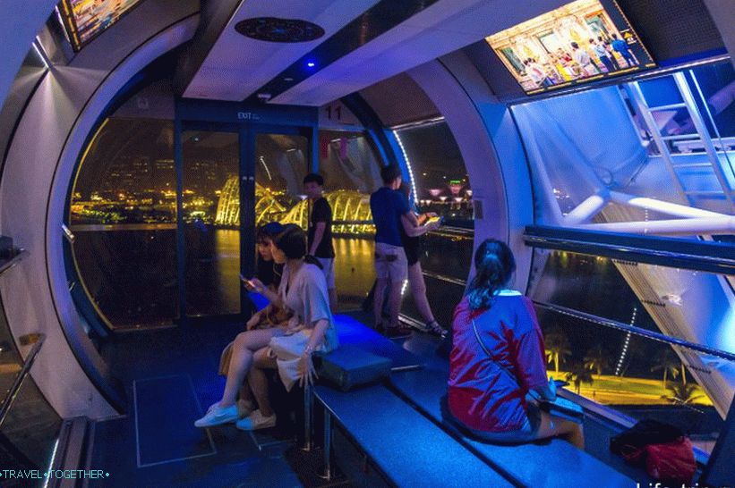 Ferris wheel u Singapuru - 30 minuta iznad grada
