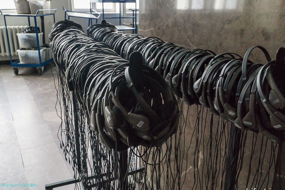 Slušalice za izlete u koncentracijski logor Auschwitz