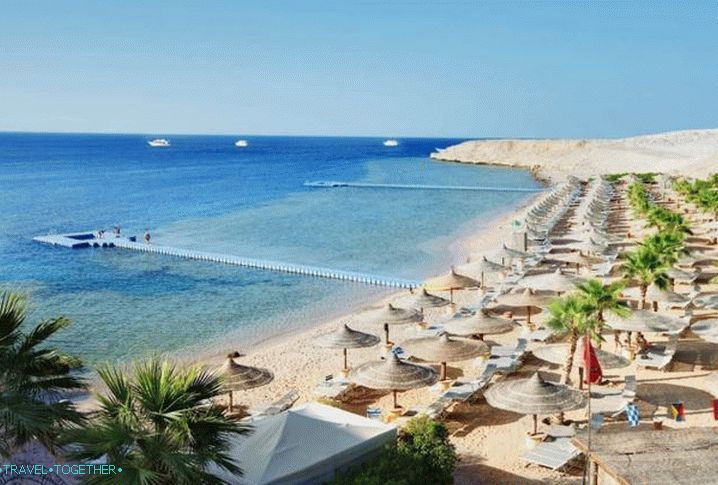 Egipat, plaža u Sharm el-Sheikhu