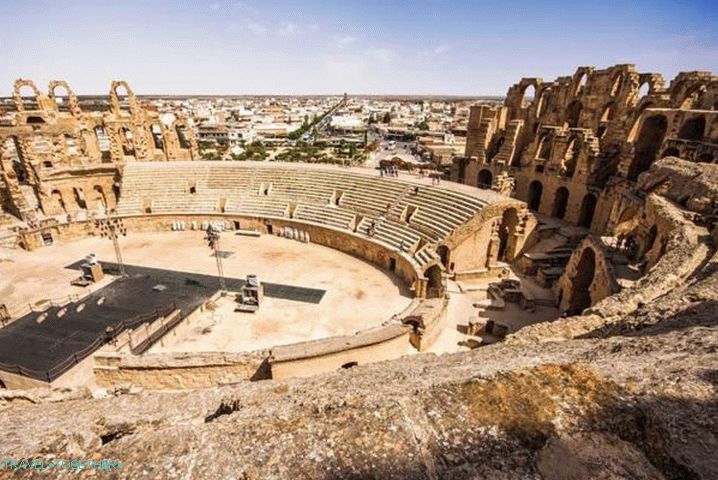 Tunis, Koloseum u El Jemu