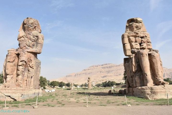 Egipat, kolos Memnona